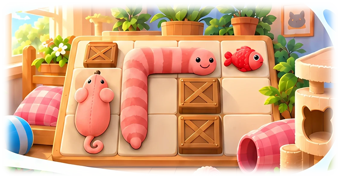 Cozy illustrated Playhouse setting